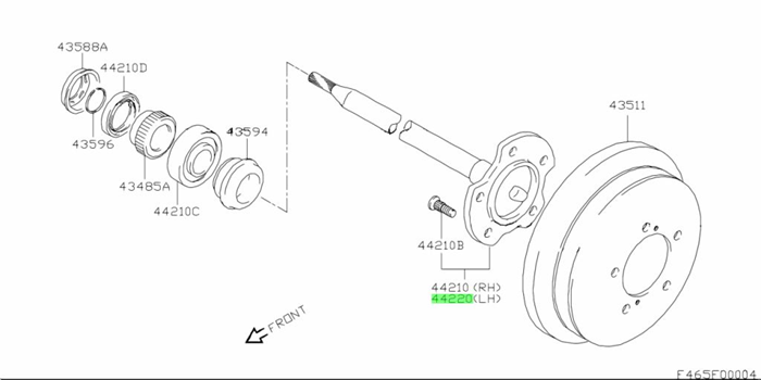 セイ SUZUKI Escudo Shaft set rear axle l 44220-52811-000 Genuine JDM | eBay