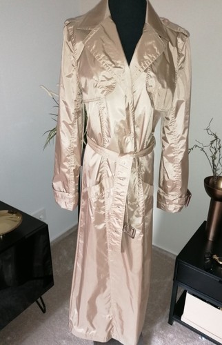 Trenchcoat Regenmantel Hammer Teil in Gold 34-36 ausverkauft ! - Bild 5 von 16