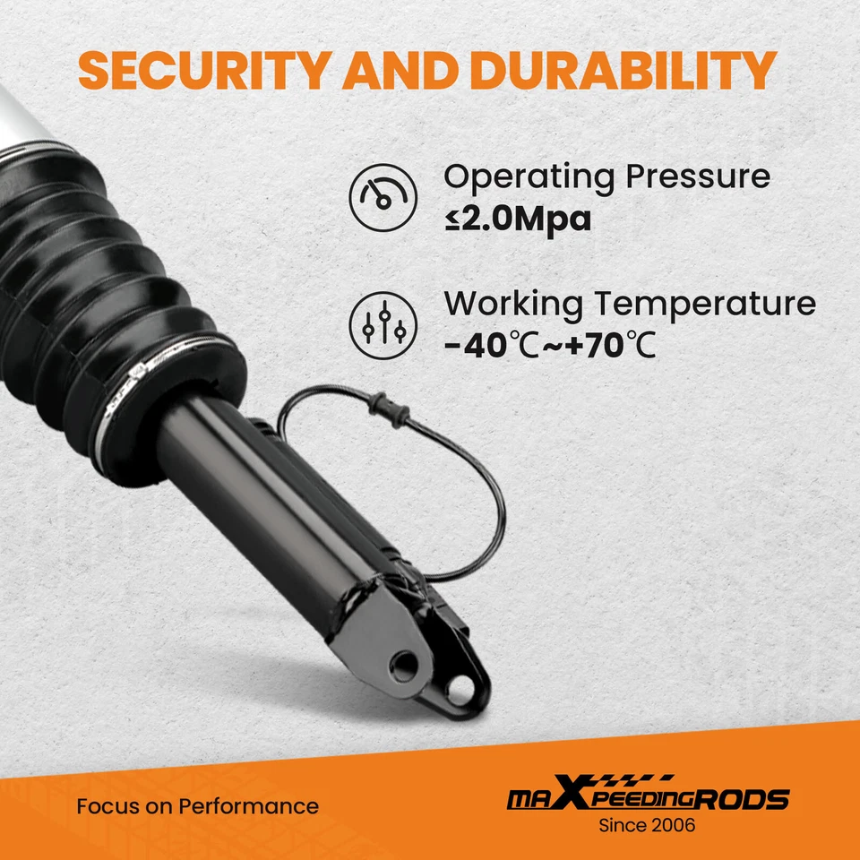 Front Left Air Suspension Strut For Mercedes W211 S211; 2113205513,  2113206113 - Image 4 of 4