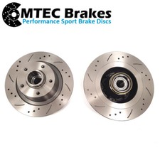 Renault Laguna Coupe 2.0 3.0 3.5 08-12 Dischi Freni Posteriori Con ABS Anello &