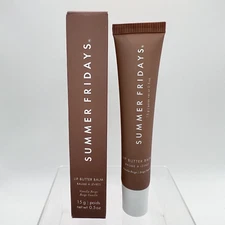 Summer Fridays Lip Butter Balm Vanilla Beige vegan FULL SIZE (0.5 oz) New In Box