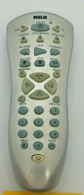 RCA RCU410BL 4-Device Universal Multi-Function BackLit Remote Control  Tested