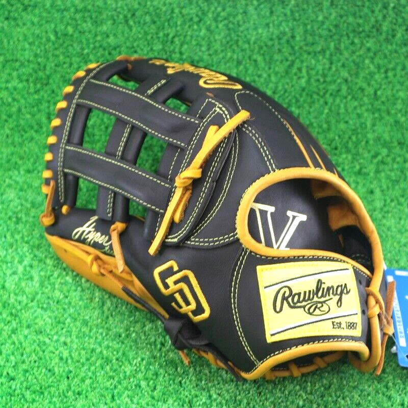 Rawlings BaseballGlove Outfield HYPER TECH MLB TEAM 12.75 LHT