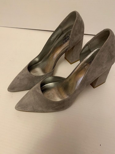 Bleecker & Bond Nadine Women's Grey Closed Toe Pumps Sz 8 - Picture 2 of 6