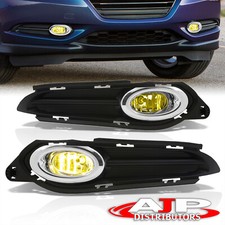 Yellow Driving Fog Lights Lamp Wiring Harness Kit For 2016-2018 Hrv Hr-v Vezel Yellow Driving Fog Lights Lamp Wiring Harness Kit For 2016-2018 Hrv Hr-v Vezel