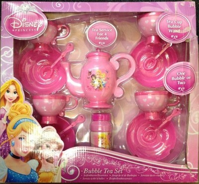 disney princess ariel bubble blowing tea set