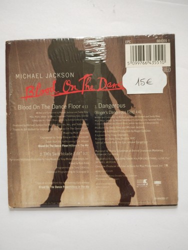 MICHAEL JACKSON : BLOOD ON THE DANCE FLOOR + DANGER (REMIX) πβοΈ CD SINGLE βοΈπ - Picture 2 of 2