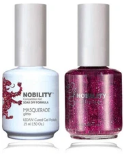 Lechat Nobility Gel Polish & Nail Lacquer - Masquerade 0.5 oz - #NBCS130