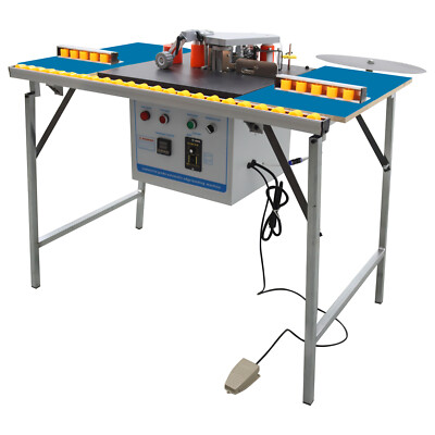 #ad Woodworking Auto Curvedamp;Straight Edge Banding Machine Double sided Gluing 110V $572.46