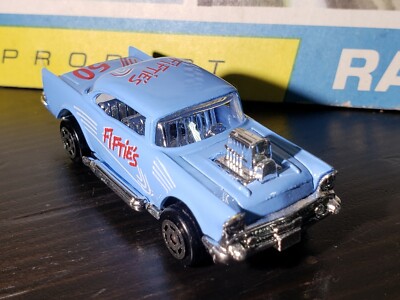 【超レア】 MajoRETTE 1957 シェビー Majorette #223 '57 Chevy Hot Rod Light Blue 