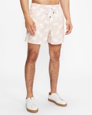 NWT Ted Baker London MITCHELL Smudge Print Swim Trunks Lt Pink Sz 2XL 120 JK256