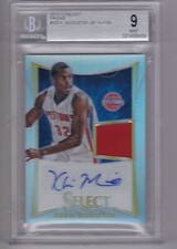 KHRIS MIDDLETON 2012-13 Panini Select Prizm RC RPA Autograph /199 BGS 9/10 Auto