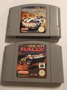 2x Nintendo 64 N64 Rac Racing Game Cartridges Top Gear Overdrive Topgear Rally Ebay