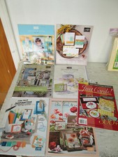 Lot of 7 Scrap Booking Catalogs, Scrap  Stamp, Stampin' Up, GUC