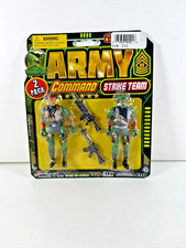 NEW Army Command Strike Team Army Man Action Figure Lot 2 Ja-ru Soldiers