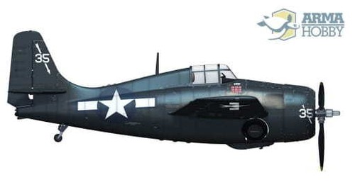 ARMA HOBBY 70033 - 1:72 FM-2 Wildcat - Model Kit - Picture 7 of 7