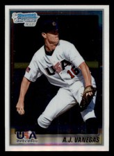 2010 Bowman Chrome USA Stars #USA19 A.J. Vanegas