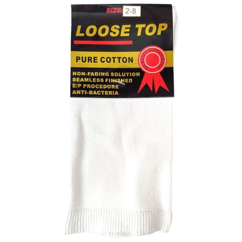 100% Cotton Loose Top Socks Women Medical Diabetic Dress Work Comfort - Picture 17 of 47