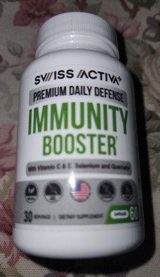 Swiss Activa+ Immunity Booster ~ Daily Immune Support Supplement with Vitamin C