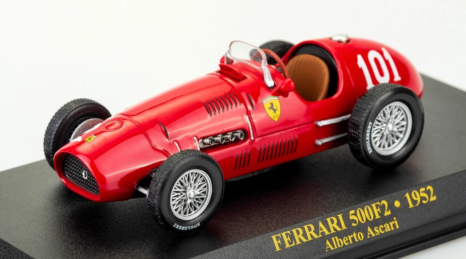 Ferrari 500F2 Alberto Ascari 1952 Scala 1:43 Model Formula 1 #101 BLISTER NUOVO - Immagine 3 di 4