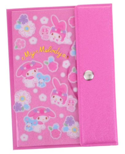 My Melody Passport Cover Sleeve Wallet Travel Organizer ID Cards Holder Case - Picture 1 of 2