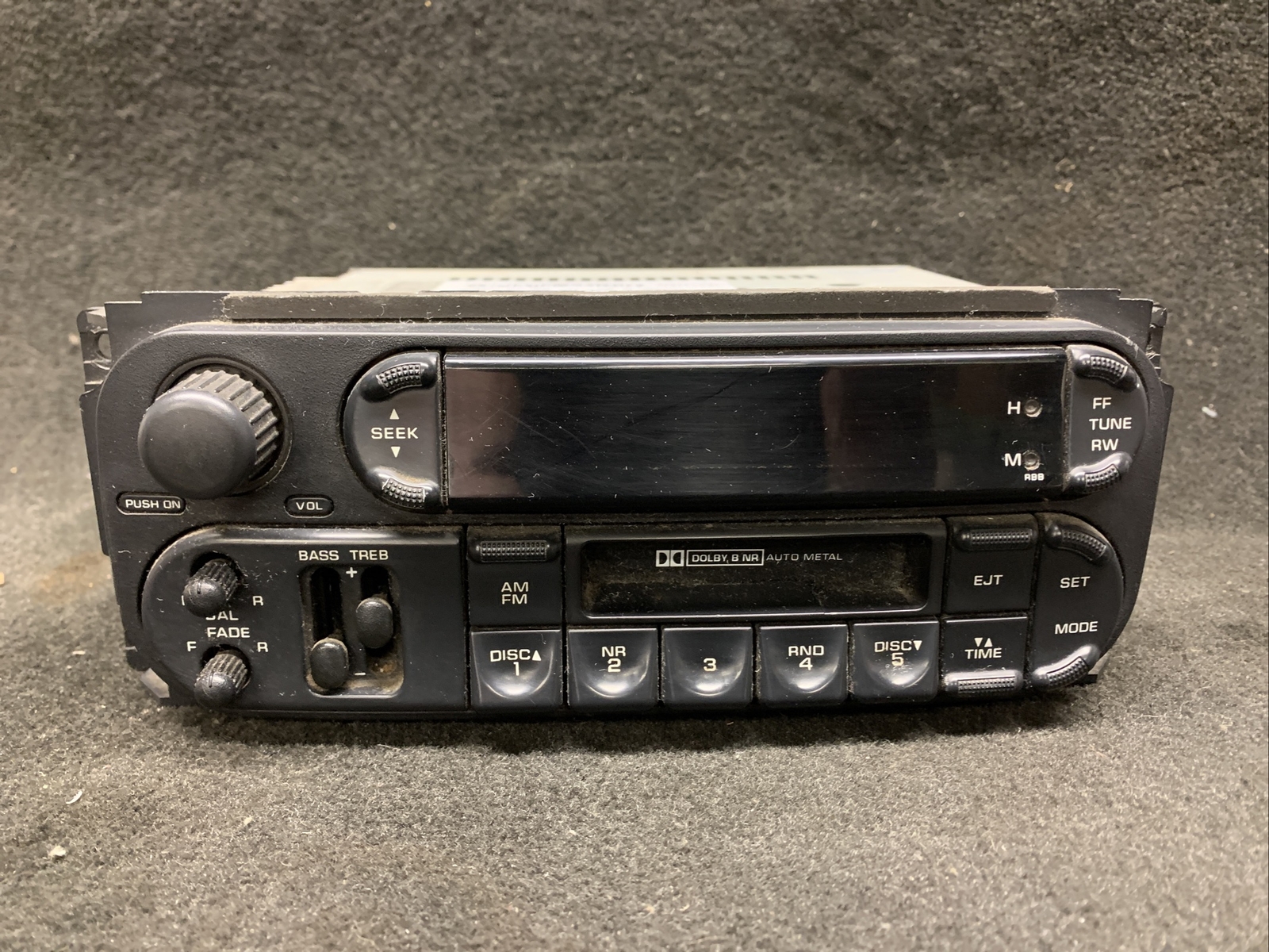 02-06 Jeep Dodge Chrysler Cassette Player Radio P56038588AL Car 