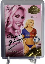 Ryan Shamrock Benchwarmer Soccer Autograph Auto Card 74 #08/15 W/Top Loader