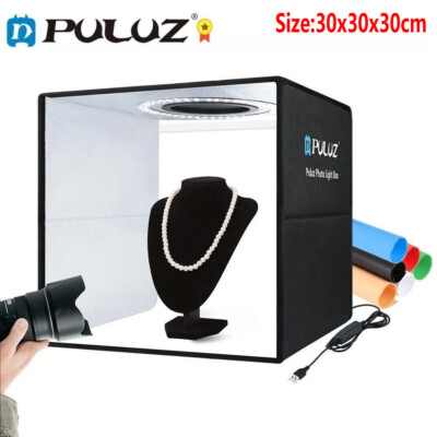 US PULUZ 30cm 6 Colors Backgrounds Photography Light Box Studio Shooting Tent