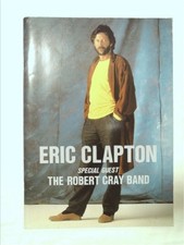 Eric Clapton The Robert Cray Band Japan Tour 1987 Concert Programme