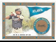 2021 Allen & Ginter CRISTIAN PACHE T51 MURAD Reimagined - ATLANTA BRAVES - MR-46
