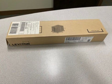 256-5G596-U24 Leviton Cat 5e Flat Universal Patch Panel, 24-Port, 1RU, Black