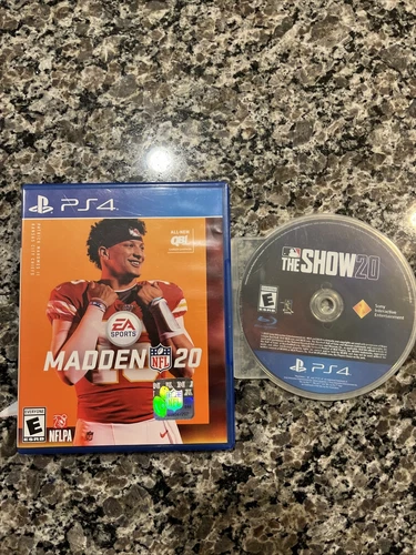 PS4 EA Sports Game Bundle Lot￼ Madden 20 & MLB The Show 20