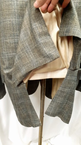 JACK VICTOR Blazer Sport Coat Mens 48 Extra Long XL Green Jacket Viscose Bamboo - Picture 5 of 10