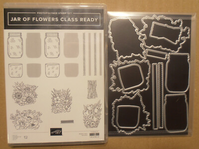 Stampin up Jar of Flowers Class Ready mit extra Stempeln + passenden Stanzformen