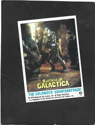 1978 Battlestar Galactica #  93 The Colonists Counterattack!