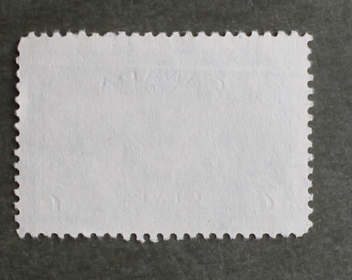 Canada 1946 # C9 Geese near Sudbury,ON Goose Air mail 7 cent used / cancelled - Picture 3 of 3
