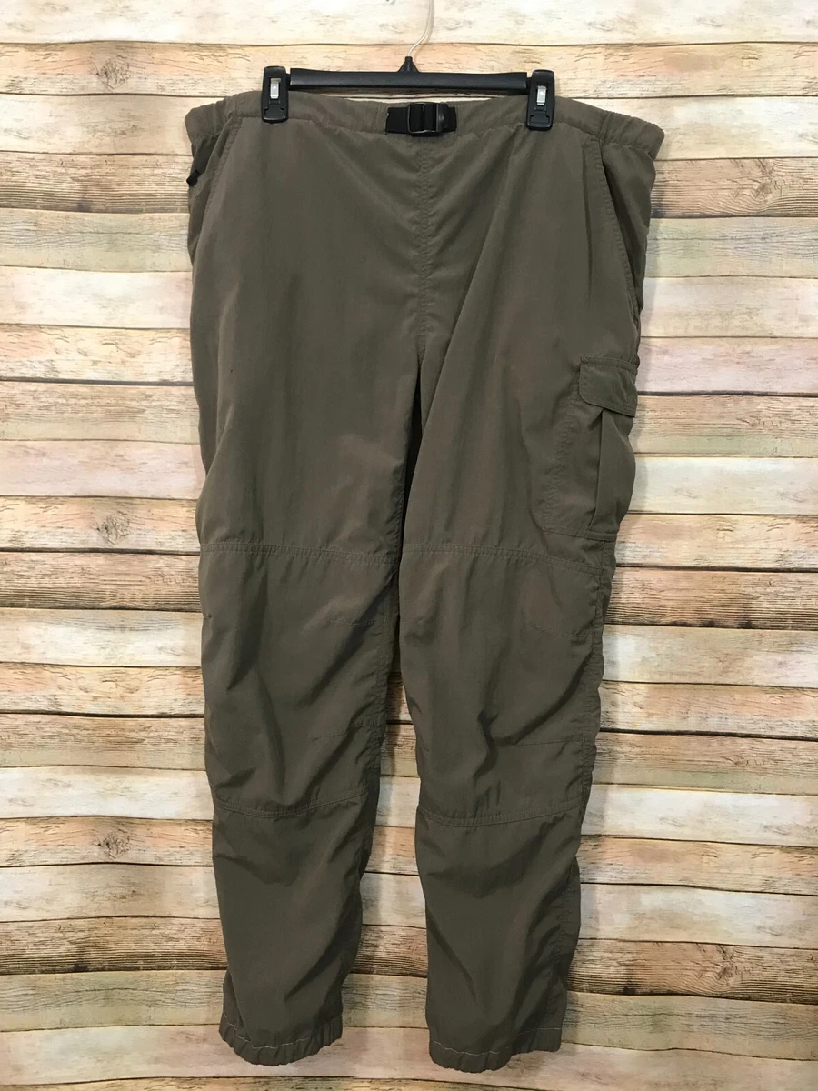 The North Face Womens Size M Belted Nylon Cargo Hiking Pants Stow