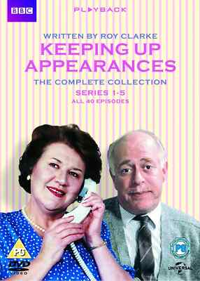 Keeping Up Appearances - The Complete Collection (DVD) Clive Swift REG2 (LHR)
