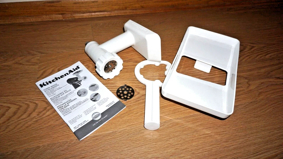 KITCHEN-AID MEAT/FOOD GRINDER SET - Image 2 of 2