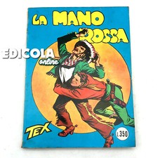 Fumetto Tex Willer numero n. 1 LA MANO ROSSA Originale £ 350 Lire 1964 Aut 2926