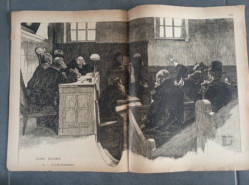 L'ASSIETTE AU BEURRE/N°3/1901/SOUVENIR DE TOULON/COUVERTURE PAR HERMANN PAUL - Imagen 2 de 3