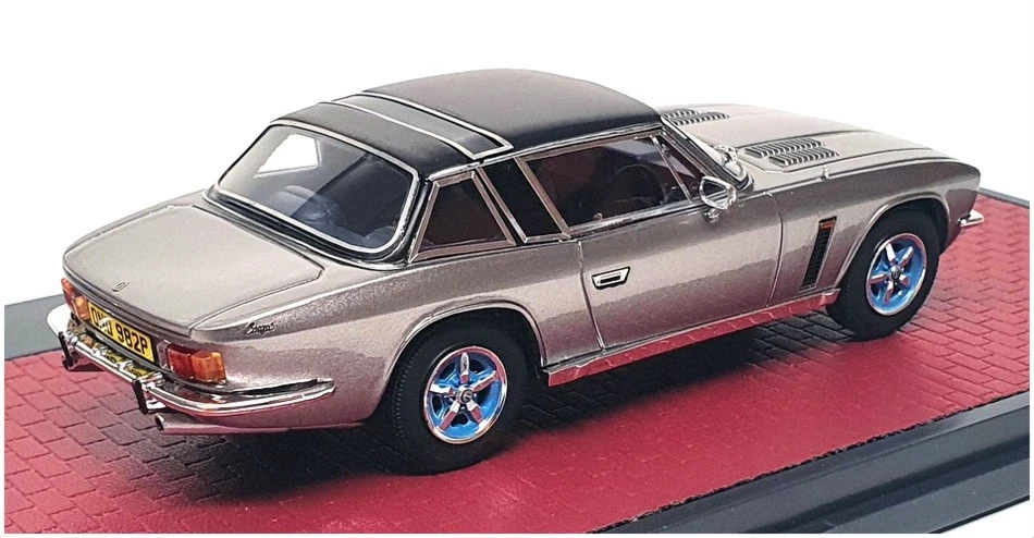 Matrix 1/43 Scale MX41002-151 - 1975 Jensen Interceptor SIII Coupe Black/Silver - Image 2 of 4