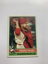 2025 Topps Heritage High Number - Pedro Pages #524 Bicentennial /200