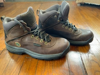 Timberland White Ledge Mid Waterproof Hiking Boots 12135 Brown Men 8 Women 9.5