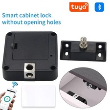 Tuya Invisible Drawer Lock RFID Smart Cabinet Electronic App Unlock Wooden Box