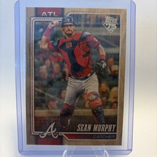 2026 Topps Series 1 Baseball Sean Murphy #30 SSP Wood Stock Parallel /25