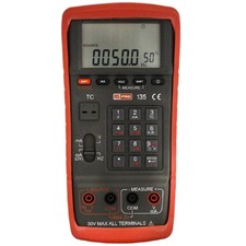 RS Pro 174-9557 RS-135 Current Loop Calibrator and Thermometer