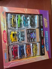 JOHNNY LIGHTNING MUSCLE CARS USA CRAGAR MAGS 10 CARS ITEM 353-02 DIE CAST 1997