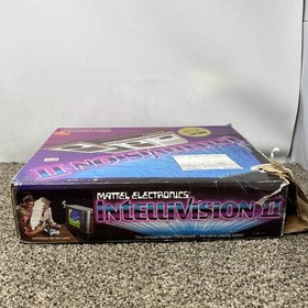 Mattel Intellivision II Console Complete in Box Controllers Cables Tested