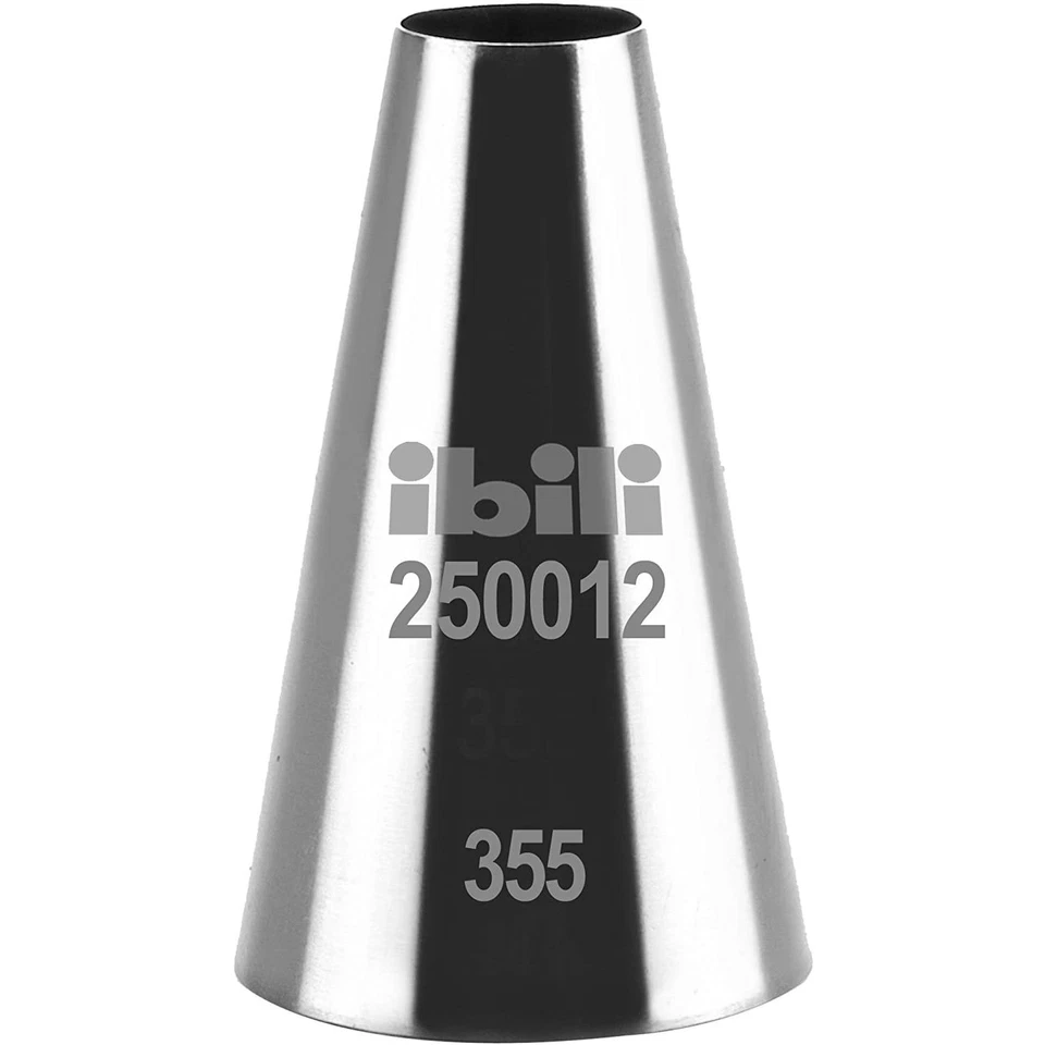 [250012] IBILI Douille Pâtisserie Forme Ronde Lisse 12 mm Inox - Photo 1/1